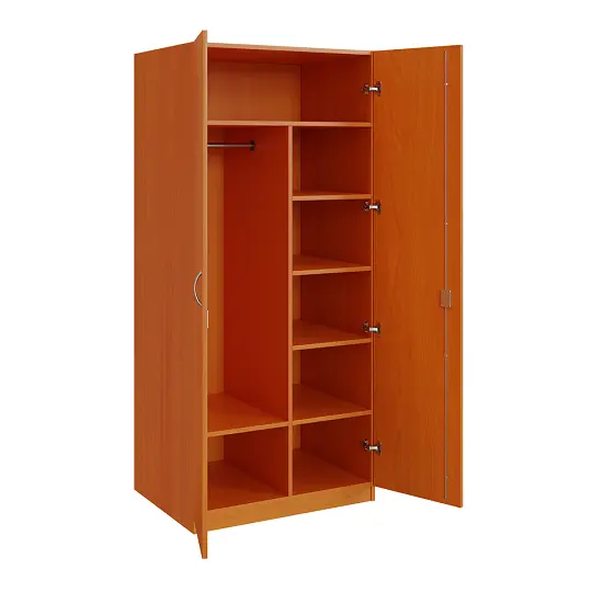 Q 23-80 skříň šatní, 2-dvéřová, 800x600x1800mm, třešeň šumavská